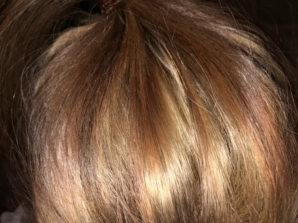 Orange hair